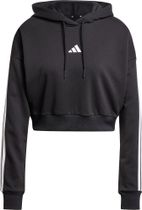 adidas Essentials 3-STRIPES French Terry Cropped Hoodie