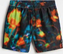 Primary Print Elastic Boardshort