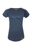 Woodwool T-shirt Lady Uhura Flowerpower