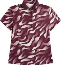 J.Lindeberg Tour Tech Print Polo Damen Poloshirt
