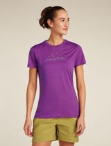 W Mer 150 Tech Lite Short Sleeve Tee Sparkling Sta