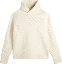 J.Lindeberg Savio Cable Knit Hoodie