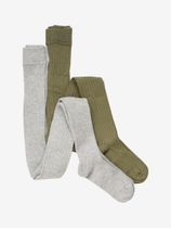 Minymo Stocking - Solid rib 2-pack