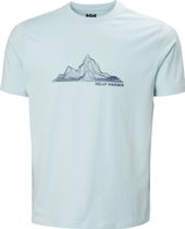 Helly Hansen Massif Graphic T-shirt Herren T-Shirt für sämtliche Outdoor Aktivitäten