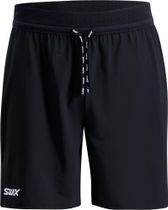 Swix Force Shorts 6inch M, jet Black, L Unisex Laufshorts