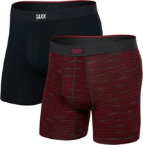 Saxx Vibe Xtra Soft Comfort Boxer Brief FLY 2PK Men's technical base layer