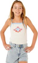 RipCurl Sunshine Squad RIB Tank Mädchen Tanktop für Outdoor & Freizeitaktivitäten