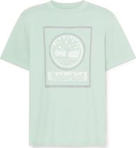 Mens Front Seasonal Stack Logo Tee