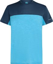Icebreaker Men Merino Blend 125 Cool-lite Sphere Short Sleeve Tee Colour Block Herren T-Shirt für sämtliche Outdoor Aktivitäten