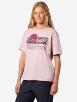 Marmot Wm's Coastal Tee Short Sleeve Damen T-Shirt für sämtliche Outdoor Aktivitäten