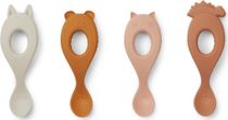Liewood Liva Silicone Spoon 4-pack