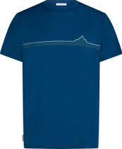 Icebreaker Men Merino 150 Tech Lite Short Sleeve Tee Range Stripes Herren T-Shirt für sämtliche Outdoor Aktivitäten