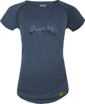 Woodwool T-shirt Lady Uhura Flowerpower