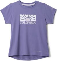 Columbia Tech Trail Utility Short Sleeve Graphic Crew Mädchen T-Shirt für sämtliche Outdoor Aktivitäten