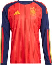 adidas Spain 26 Home Authentic Long Sleeve Jersey