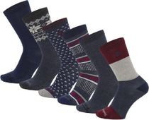 Mens 6 Pack Crew With Gift Box