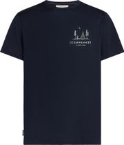 Icebreaker Men Merino 150 Tech Lite Short Sleeve Tee Peaceful Pass Herren Laufshirt