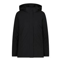 Woman Long Jacket Zip Hood