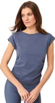 Mandala Side Ruffled Top Damen T-Shirt für sämtliche Outdoor Aktivitäten