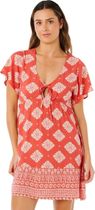 RipCurl Ventura Tiered Short Sleeve Dress