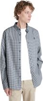 Mens Micro Gingham Poplin Shirt