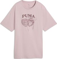 Puma Graphics Relaxed Charm Tee Damen T-Shirt für sämtliche Outdoor Aktivitäten