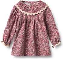 Wheat Dress Long Sleeve Collar Elvira