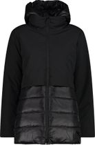 Woman Long Jacket Zip Hood