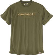 Carhartt Force Relaxed Fit Midweight Short-sleeve Logo Graphic T-shirt T-Shirt für sämtliche Outdoor Aktivitäten
