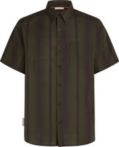 Icebreaker Men Merino 125 Cool-lite Steveston Short Sleeve Shirt Plaid Men's shirt for any outdoor activities