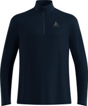 Odlo Men's Essential Half-zip Midlayer Herren Longsleeve für Freizeit und Outdooraktivitäten