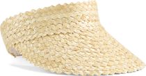 W's Straw Fashion Visor