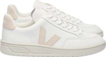 Veja V-12 Leather Extra-white Sable Women Unisex Freizeitschuhe