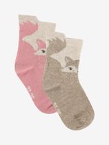 Minymo Socks w. 3D Effect (2-pack) Kids's sports socks
