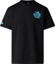 Mens Drip Logo Relaxed Short Sleeve Tee-gra