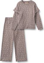 Wheat Set T-shirt & Trousers Belinda Mädchen Longsleeve für Freizeit und Outdooraktivitäten
