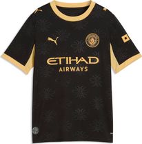 Puma Mcfc Away Jersey Replica Jr Unisex T-Shirt für sämtliche Outdoor Aktivitäten