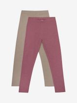 Minymo Basic Leggings (2-pack) Girls's training and running pants