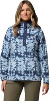 Columbia Women's Benton Springs Printed 1/2 Snap Fleece Damen Midlayer für Outdoor Aktivitäten
