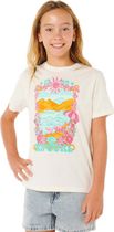 RipCurl Sunshine Squad Band Tee - Girl Mädchen T-Shirt für sämtliche Outdoor Aktivitäten