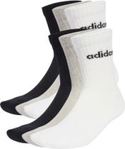 Linear Crew Socks Cushioned Socks 6 Pair Pack