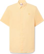 Timberland Mens Linen Short Sleeve Shirt Herrenhemd für Outdoor Aktivitäten