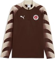 Puma Fcsp Warm Up 14 Zip Top Jungen Longsleeve für Freizeit und Outdooraktivitäten