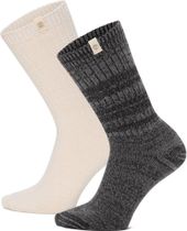 Womens 2 Pack Cozy Crew Boot Sock