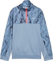 TAD Essentials AOP Poly Half-zip B