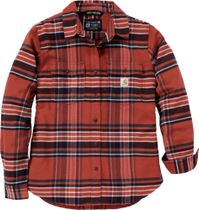Carhartt Tencel Fiber Series Relaxed Fit Long-sleeve Flannel Shirt Damenhemd für Outdoor Aktivitäten