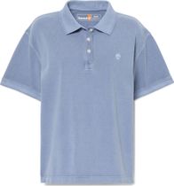 Timberland Womens Garment Dyed Short-sleeve Pique Polo for Women