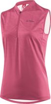 Women Bike Sleeveless Shirt Half Zip Cutina