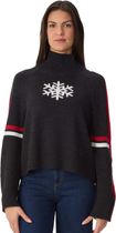 Krimson Klover Wren Snowflake Mock Neck