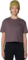 Mountain Hardwear W MHW Seeking Wilder Paths Crop Short Sle Damen T-Shirt für sämtliche Outdoor Aktivitäten
